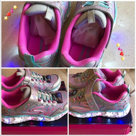 Skechers Other - Skechers Girl light-up sneakers, girl size 3